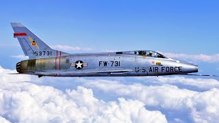 F100 Super Sabre  Supersonic Close Air Support in the Vietnam War [upl. by Atinauq]