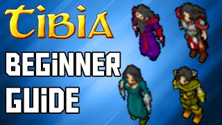 Tibia Beginner Guide  Dawnport Vocations Starting Towns amp More [upl. by Cyrano]