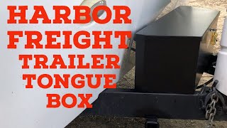 Harbor Freight Utility Trailer Build DIY utilitytrailer [upl. by Norym]