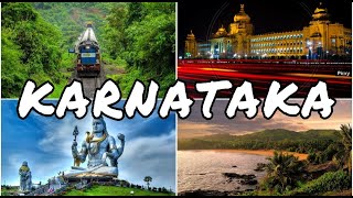 Best Places To Visit In Karnataka  Karnataka Tourist Places [upl. by Aynosal]