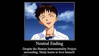 Neon Genesis Evangelion All Endings [upl. by Amolap]