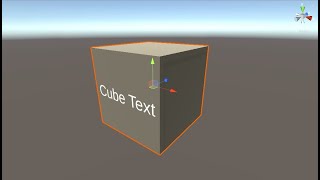 Affixing Text To Unity Object Via Text Child [upl. by Zetes]