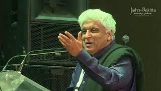 Javed Akhtar  Mushaira JashneRekhta 4th Edition 2017 [upl. by Naitirb]