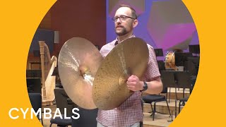 Guide to the Orchestra Cymbals Demonstration  Minnesota Orchestra [upl. by Zitah]