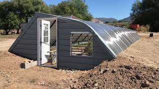 Geothermal Greenhouse construction update [upl. by Nnaecyoj]