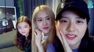 Blackpink feat Ella  vlive chaesoo  Ella [upl. by Medardas]