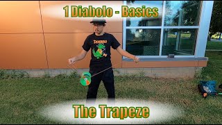 The Trapeze  Beginner Diabolo Tricks [upl. by Maryellen38]