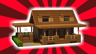 ✔ Como hacer una IDEAL CASA SURVIVAL para Minecraft FACIL Y RAPIDO [upl. by Giaimo234]