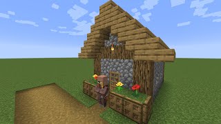 How to build a Minecraft Village Cartographer 114 plains [upl. by Malan]