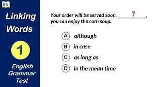Connective amp Linking Words  Practice Test Linkers amp Connectors by Quality Education [upl. by Dumah]