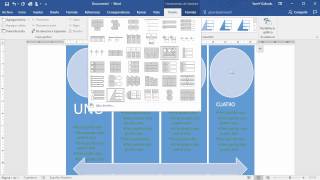 Cómo usar SmartArt en Word [upl. by Ebanreb]