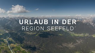 Urlaub in der Region Seefeld Tirols Hochplateau von oben [upl. by Leinehtan504]