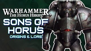 The SONS OF HORUS Legion in the HORUS HERESY  Legion XVI Origins  Warhammer Lore [upl. by Esiled]