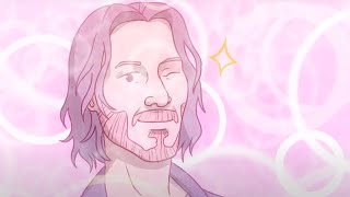 BREATHTAKING Keanu Reeves Song ■ The Chalkeaters feat PiNKII ■ Cyberpunk 2077 [upl. by Vashtia]