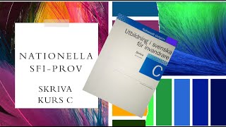 Nationella SFIprov KURS C SKRIVA [upl. by Asila]