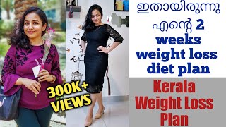 2 weeks weight loss diet plan  Aarkum cheyam malayalam weight loss diet plan Simply Home by Geetz [upl. by Aramoy779]