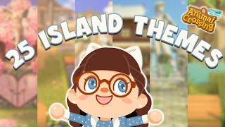 25 ACNH ISLAND THEME IDEAS [upl. by Maharva395]