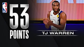 TJ Warren Caught 🔥 For CareerHigh 53 PTS [upl. by Syla]