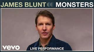 James Blunt  Monsters Live Performance  Vevo [upl. by Lenor]