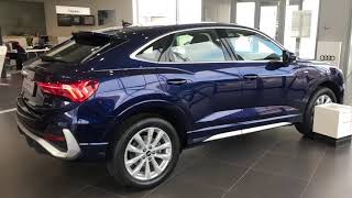 Audi Q3 Sportback Navarra Blue [upl. by Sachsse]