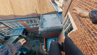 Speed Parkour Climbing POV [upl. by Ecirtael910]