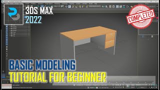 3Ds Max 2022 Editable Poly Modeling Tutorial For Beginner COMPLETE [upl. by Nosdivad]