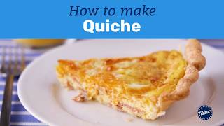 How to Make Quiche  Pillsbury Basics [upl. by Akinehc405]