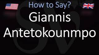 How to Pronounce Giannis Antetokounmpo CORRECTLY [upl. by Nelhsa]