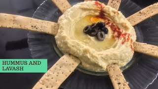 Lavash Recipe  Hummus crackers [upl. by Angy138]