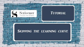 Scrivener Tutorial How to get started fast [upl. by Nosyla]