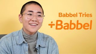 Babbel Tries Babbel French Lesson [upl. by Barbaresi]