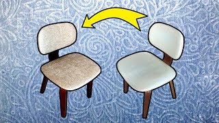 DIY Reupholster Dining Chair [upl. by Neros75]