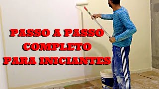 COMO PINTAR PAREDE SUPER FÁCIL  HOW TO PAINT THE WALL STEP BY STEP [upl. by Aylmer]