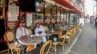 Edgware Road London Most Arabic and Middle Eastern Street Walk Around [upl. by Sharlene]