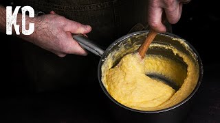 SUPER CREAMY Italian Polenta Recipe [upl. by Fondea]