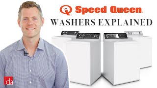 Speed Queen Washer Explained  Pros and Cons [upl. by Aniraad]