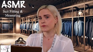 A Relaxing ASMR Tailor Suit Fitting Measuring amp Try On [upl. by Fiorenza301]