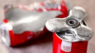 EXPERIMENT Gallium Fidget Spinner VS Hot Coca Cola [upl. by Uta]