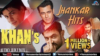 KHANS  Jhankar Hits  90s Romantic Love Songs  Jhankar Beats Songs  JUKEBOX  Hindi Love Songs [upl. by Capps]