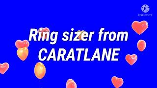 Ring sizer from Caratlane [upl. by Borries]