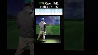 Waste Management Phoenix Open  Round 1  Holes 1618 [upl. by Bianchi]