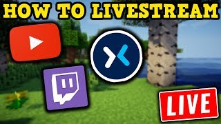 How To LIVESTREAM MINECRAFT on YouTube OR Twitch [upl. by Faunie148]