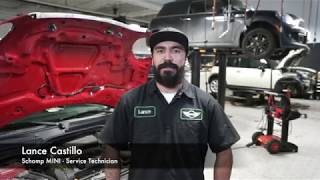 MINI Cooper Drive Belt Replacement Service [upl. by Tnarud]