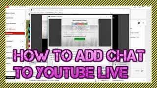 How To Add A Transparent Chat Overlay to YouTube Live Streams Using OBS [upl. by Chamberlain]