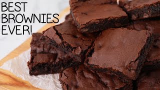 The Best Brownie Recipe EVER vegan [upl. by Danete]