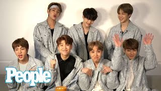 BTS Reveal Whos the Most Romantic Messiest amp More  PEOPLE [upl. by Aspia]