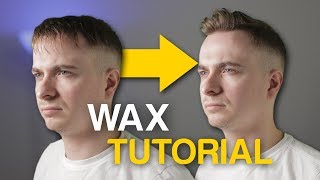 How To Use Hair Wax Properly  Tutorial [upl. by Fesuy]