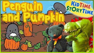 Penguin and Pumpkin  Fall Stories for Kids [upl. by Aikram812]