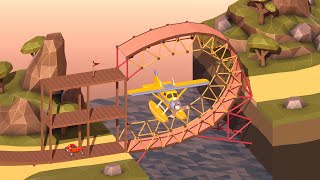 Poly Bridge 2  ALL 64 LEVELS COMPLETED [upl. by Ayarahs524]