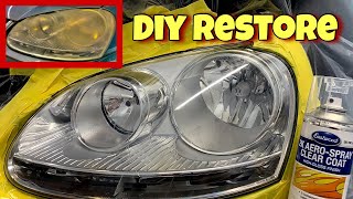 The BEST Guide to Restore Headlights PERMANENTLY [upl. by Odnanref]